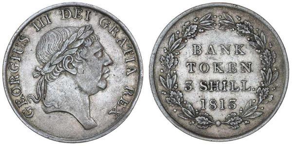 3 Шилінг Велика Британія  Срібло Георг III (1738-1820)