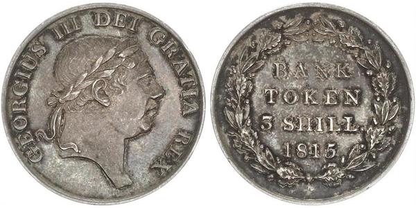 3 Шилінг Велика Британія  Срібло Георг III (1738-1820)