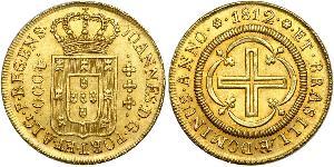 4000 Reis Brazil Gold John VI of Portugal (1767-1826)