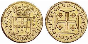 4000 Reis Kingdom of Portugal (1139-1910) Gold 