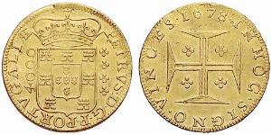 4000 Reis Royaume de Portugal (1139-1910) Or Jean V de Portugal (1689-1750)