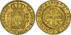 4000 Reis 巴西 金 若昂六世 (1767 - 1826)