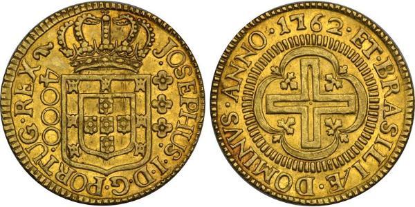 4000 Reis 巴西 金 Joseph I of Portugal (1714-1777)