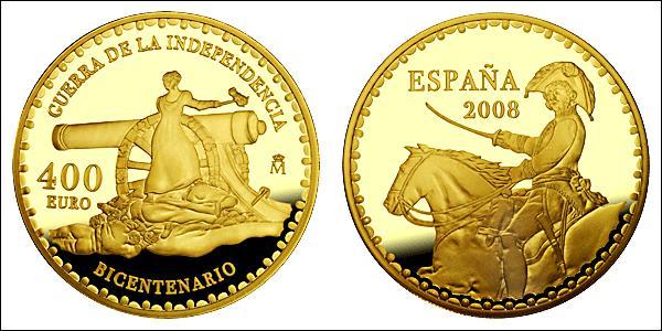 400 Euro 西班牙 金 