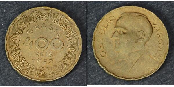 400 Reis Brazil Copper/Nickel 