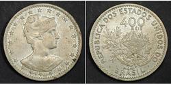 400 Reis Brasilien Kupfer/Nickel 