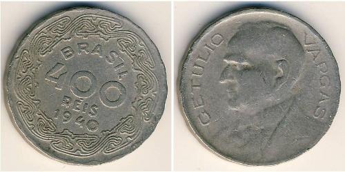 400 Reis Brasilien Kupfer/Nickel 