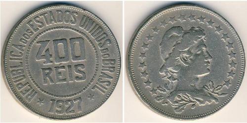 400 Reis Brasilien Kupfer/Nickel 