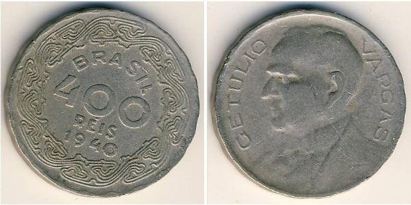 400 Reis Brasilien Kupfer/Nickel 