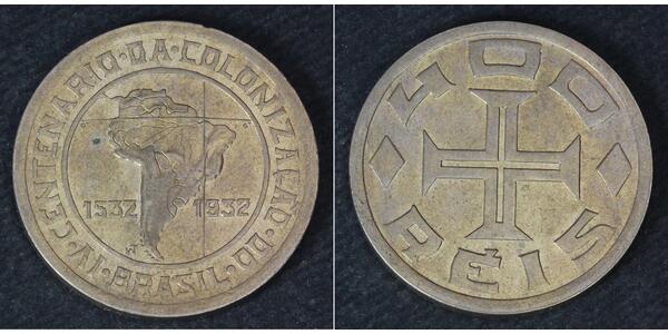 400 Reis Brasilien Kupfer/Nickel 