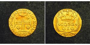 400 Reis Reino de Portugal (1139-1910) Oro 