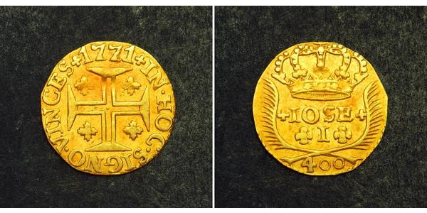 400 Reis 葡萄牙王國 (1139 - 1910) 金 