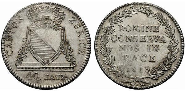 40 Batz Suiza Plata 