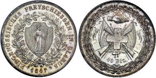 40 Batz Switzerland Silver 