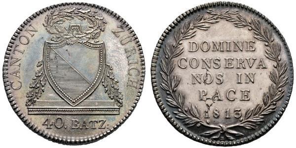 40 Batz Switzerland Silver 