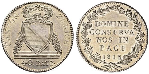 40 Batz Switzerland Silver 
