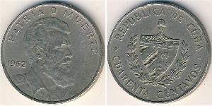 40 Centavo Kuba Kupfer/Nickel 