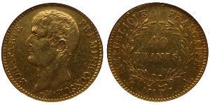 40 Franc Erstes Kaiserreich (1804-1814) Gold Napoleon Bonaparte(1769 - 1821)