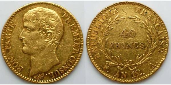 40 Franc France Gold 