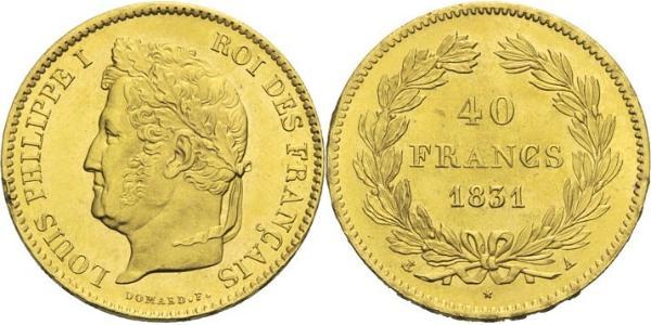 40 Franc Julimonarchie (1830-1848) Gold Louis-Philippe I (1773 -1850)