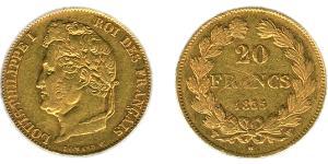 40 Franc Monarchie de Juillet (1830-1848) Or Louis-Philippe I (1773 -1850)