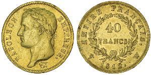 40 Franc Primo Impero francese (1804-1814) Oro Napoleone Bonaparte(1769 - 1821)