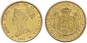 40 Lira Duchy of Parma (1545 - 1859) / Italy Gold Marie Louise, Duchess of Parma