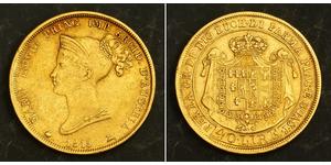 40 Lira Duchy of Parma (1545 - 1859) / Italy Gold Marie Louise, Duchess of Parma