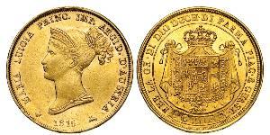 40 Lira Duchy of Parma (1545 - 1859) / Italy Gold Marie Louise, Duchess of Parma