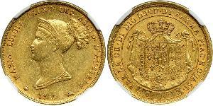 40 Lira Herzogtum Parma (1545 - 1859) / Italien Gold Marie-Louise von Österreich