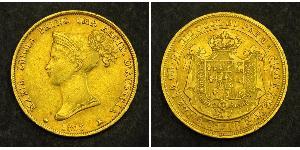 40 Lira Herzogtum Parma (1545 - 1859) / Italien Gold Marie-Louise von Österreich