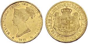 40 Lira Herzogtum Parma (1545 - 1859) / Italien Gold Marie-Louise von Österreich