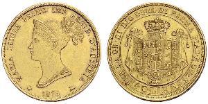 40 Lira Herzogtum Parma (1545 - 1859) / Italien Gold Marie-Louise von Österreich