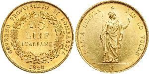 40 Lira Italian city-states Gold 