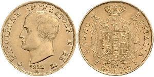 40 Lira Kingdom of Italy (Napoleonic) (1805–1814) Gold Napoleon (1769 - 1821)