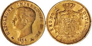 40 Lira Kingdom of Italy (Napoleonic) (1805–1814) Gold Napoleon (1769 - 1821)