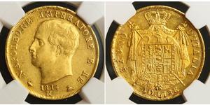 40 Lira Kingdom of Italy (Napoleonic) (1805–1814) Gold Napoleon (1769 - 1821)