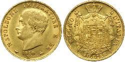 40 Lira Kingdom of Italy (Napoleonic) (1805–1814) Gold Napoleon (1769 - 1821)