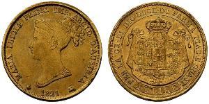 40 Lira Italie / Duché de Parme et de Plaisance (1545 - 1859) Or Marie-Louise d