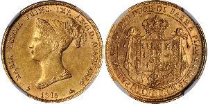 40 Lira Italie / Duché de Parme et de Plaisance (1545 - 1859) Or Marie-Louise d