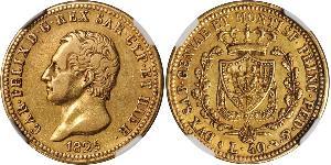40 Lira Italian city-states Oro 