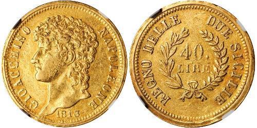 40 Lira Italian city-states Oro 