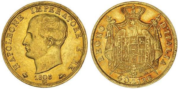 40 Lira Regno d