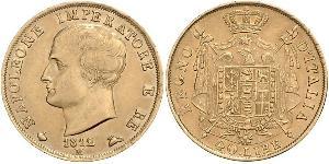 40 Lira 義大利王國 (拿破崙時代) (1805 - 1814) 金 拿破仑一世(1769 - 1821)