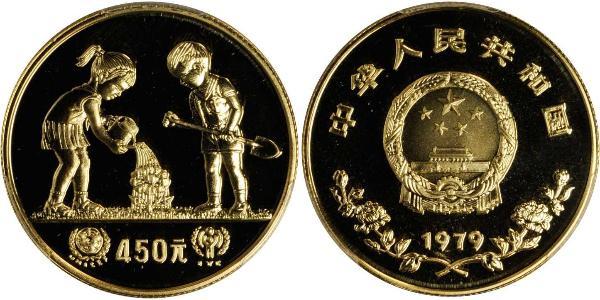 450 Yuan Cina Oro 