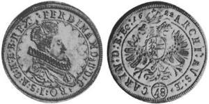 48 Kreuzer Saint-Empire romain germanique (962-1806) Argent 