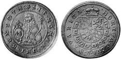 48 Kreuzer Ducado de Baviera (907 - 1623) Plata Maximiliano I, duque y elector de Baviera(1573 – 1651)
