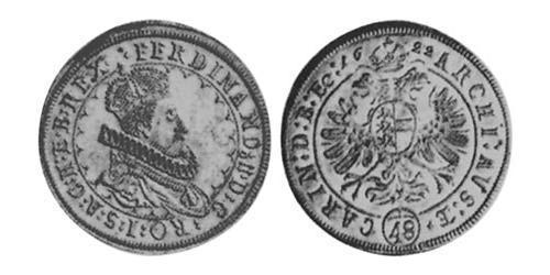 48 Kreuzer Holy Roman Empire (962-1806) Silver 