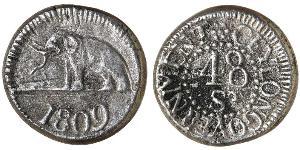 48 Stiver Sri Lanka/Ceylon Silver 