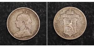 4 1/2 Piastre British Cyprus (1878 - 1960) / Chypre (pays) Argent Victoria (1819 - 1901)